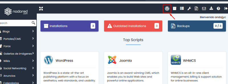 wordpress manager