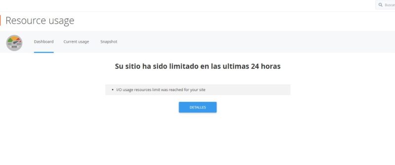 error de escritura en disco